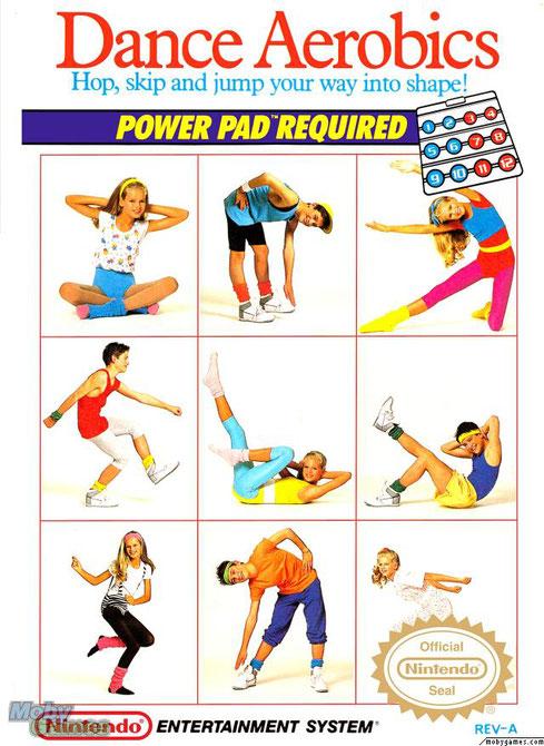 Dance Aerobics With Power Pad (Nintendo NES) - for just $0! 