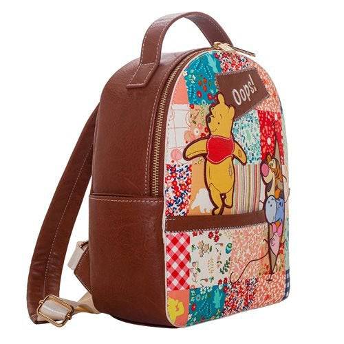 Danielle Nicole - Winnie the Pooh Patchwork Mini-Backpack - Premium Backpacks - Just $90.52! Shop now at Retro Gaming of Denver