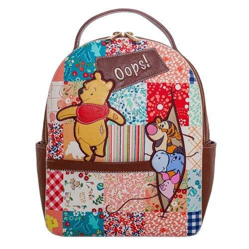 Danielle Nicole - Winnie the Pooh Patchwork Mini-Backpack - Just $96.36! Shop now at Retro Gaming of Denver