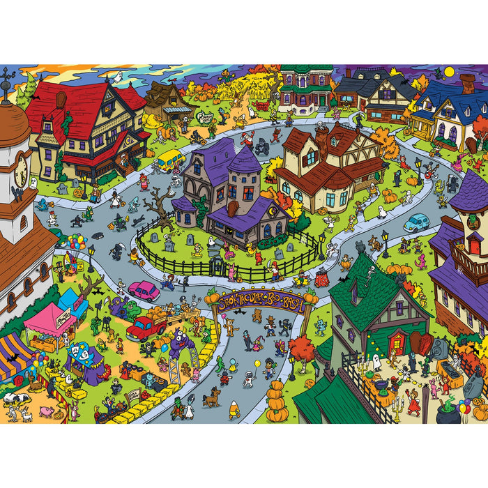 101 Things to Spot on Halloween - 101 Piece Jigsaw Puzzle - Just $12.99! Shop now at Retro Gaming of Denver