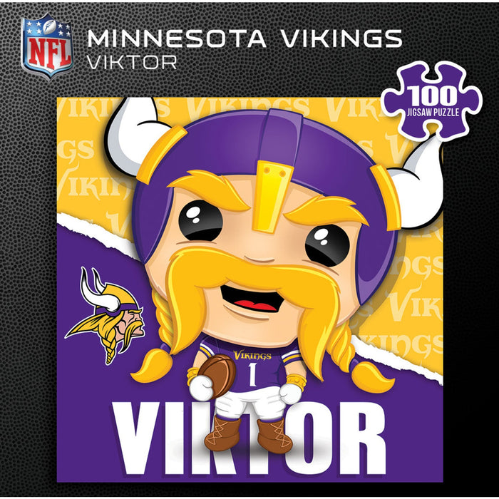 Viktor - Minnesota Vikings Mascot 100 Piece Jigsaw Puzzle - Just $7.99! Shop now at Retro Gaming of Denver