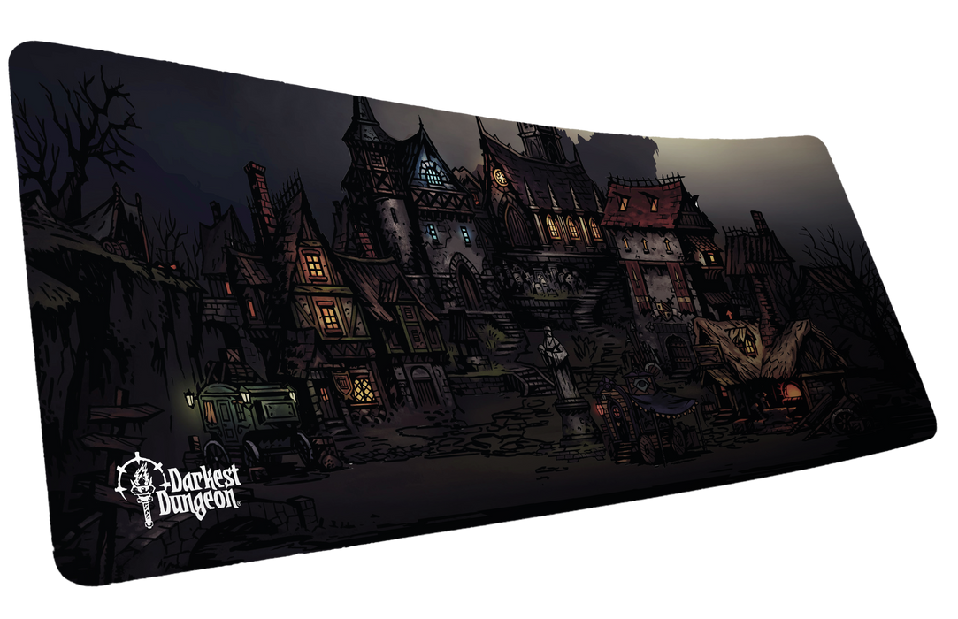 "The Hamlet" Darkest Dungeon Gaming Desk Mat - for just $49.95! 