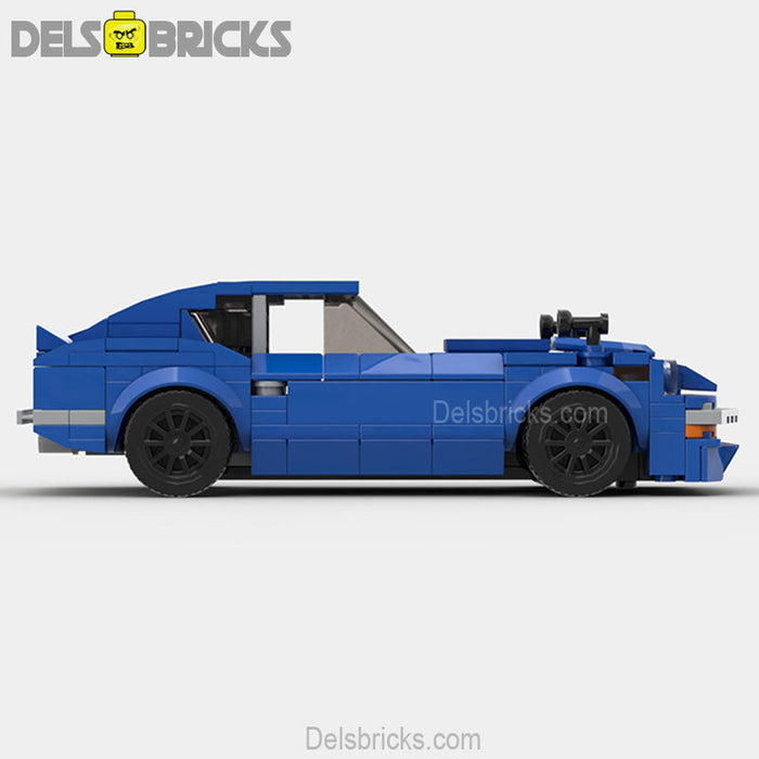 Datsun 240 Z Classic Muscle Car Custom Building Block Toy Set (Lego-Compatible Minifigures) - Premium Minifigures - Just $24.99! Shop now at Retro Gaming of Denver