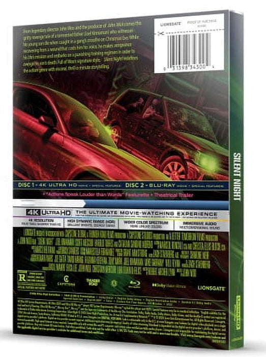 Silent Night - Steelbook [4K Ultra HD + Blu-Ray + Digital] - for just $33.99! 