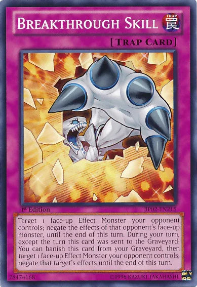 Breakthrough Skill [BP02-EN215] Mosaic Rare - for just $0.30! 