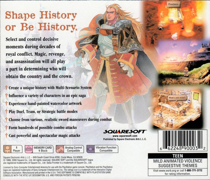 Saga Frontier 2 – PlayStation 1 (PS1) - for just $0! 