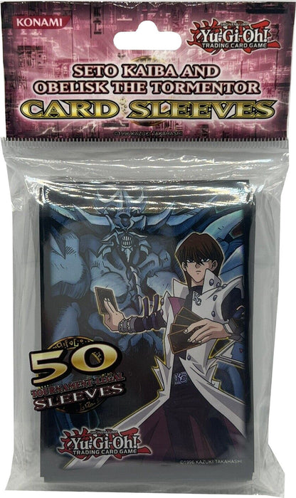 Card Sleeves 50-Pack (Seto Kaiba and Obelisk the Tormentor) - Just $0! Shop now at Retro Gaming of Denver