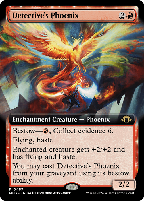 Detective's Phoenix (Extended Art) (MH3-457) - Modern Horizons 3: (Extended Art, enchantment) - for just $0.22! 