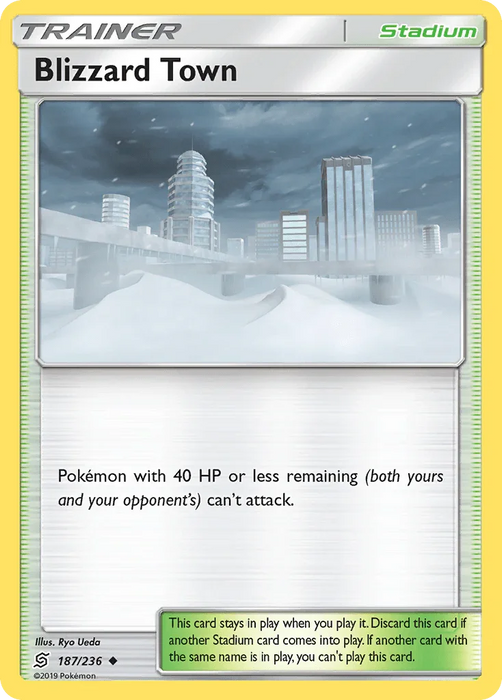 Blizzard Town (187/236) [Sun & Moon: Unified Minds] - for just $0.10! 