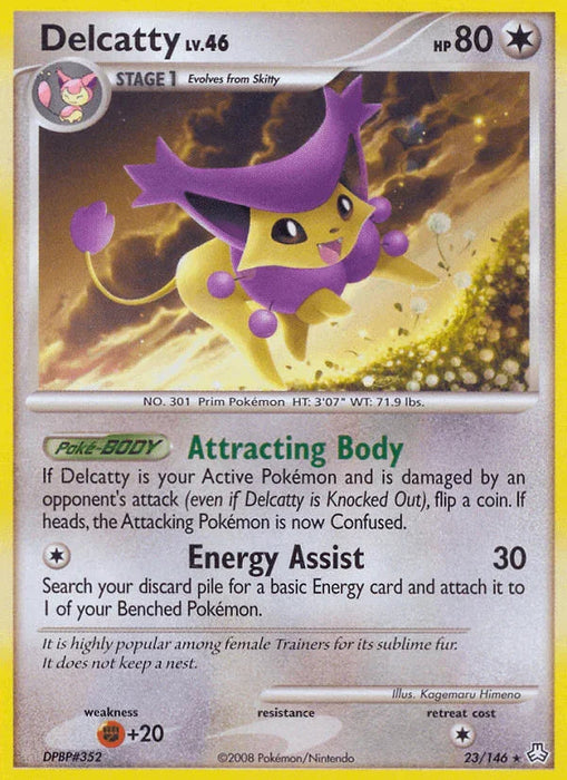 Delcatty (23/146) [Diamond & Pearl: Legends Awakened] - for just $0.60! 