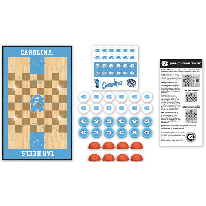 UNC Tar Heels Checkers Board Game - Just $19.99! Shop now at Retro Gaming of Denver