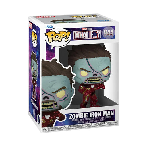 Funko Pop! Marvel's What If: Zombie Iron Man - Premium Bobblehead Figures - Just $8.95! Shop now at Retro Gaming of Denver