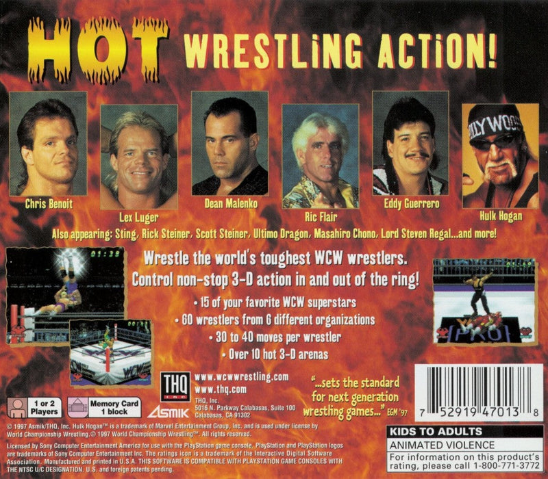 WCW vs. the World – PlayStation 1 (PS1) - for just $9.99! 