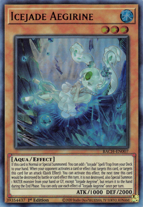 Icejade Aegirine [BACH-EN007] Ultra Rare - for just $0.15! 
