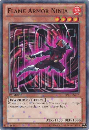 Flame Armor Ninja [SP13-EN015] Starfoil Rare - for just $0.15! 