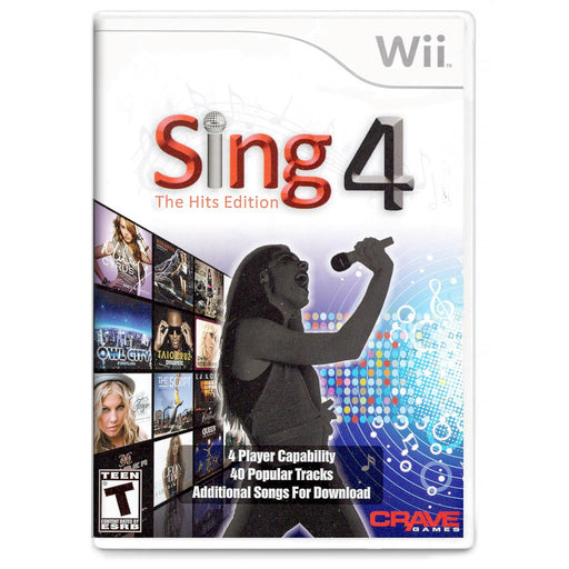Sing 4: The Hits Edition (Wii) - Premium Video Games - Just $0! Shop now at Retro Gaming of Denver