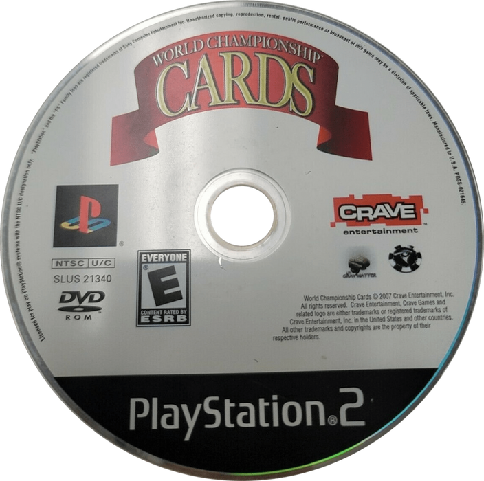 World Championship Cards — PlayStation 2 (PS2) - for just $3.99! 