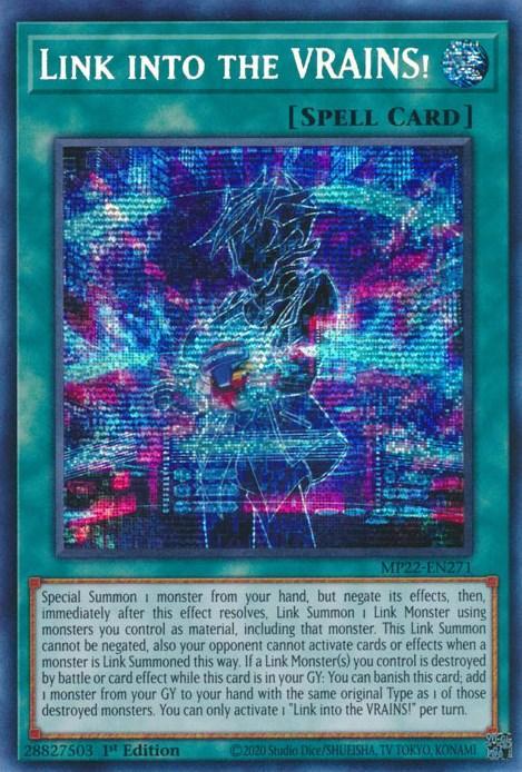 Link into the VRAINS! [MP22-EN271] Prismatic Secret Rare - for just $0.15! 