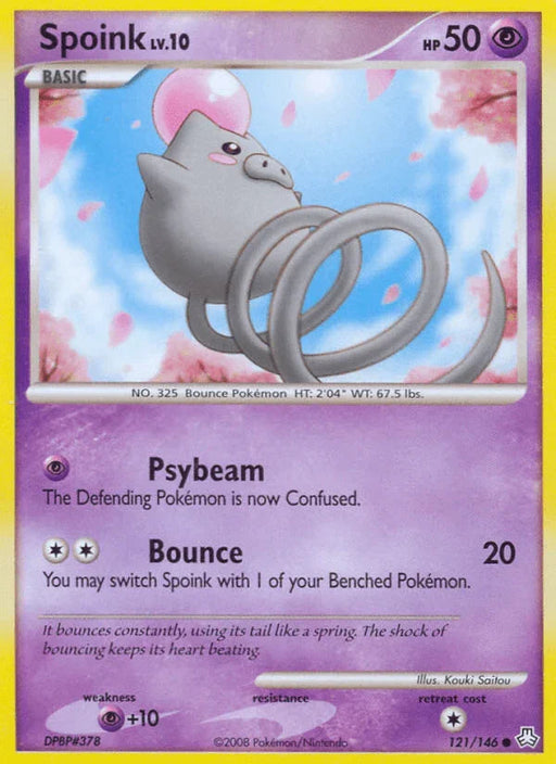 Spoink (121/146) [Diamond & Pearl: Legends Awakened] - for just $0.25! 