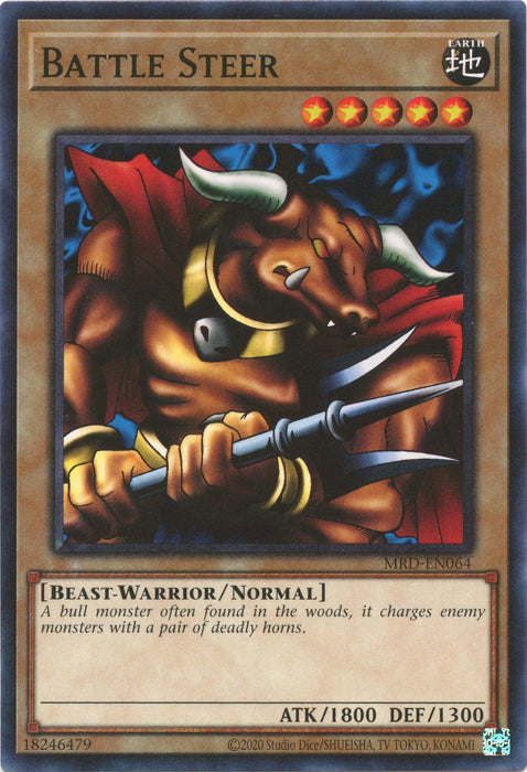 Battle Steer (25th Anniversary) [MRD-EN064] Common - for just $0.10! 