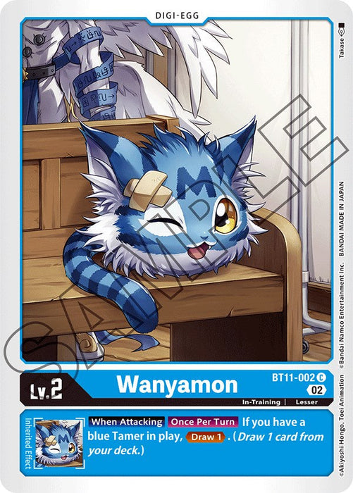 Wanyamon [BT11-002] [Dimensional Phase] - Just $0.50! Shop now at Retro Gaming of Denver