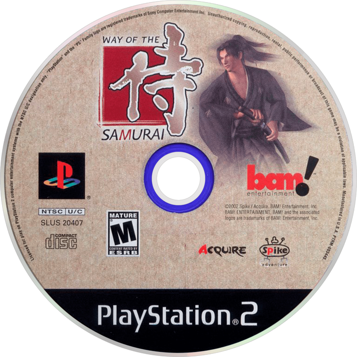 Way of the Samurai – PlayStation 2 (PS2) - for just $0! 