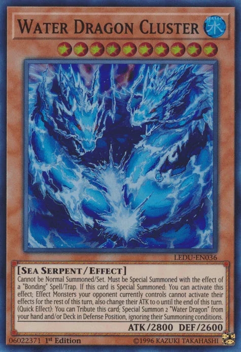 Water Dragon Cluster [LEDU-EN036] Super Rare - for just $0.35! 