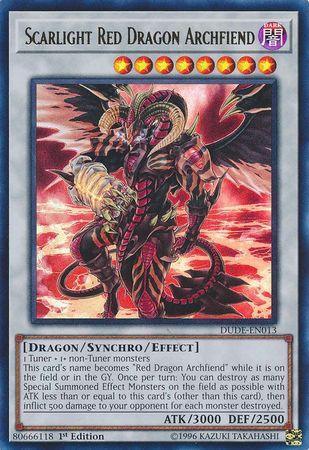 Scarlight Red Dragon Archfiend [DUDE-EN013] Ultra Rare - for just $0.15! 