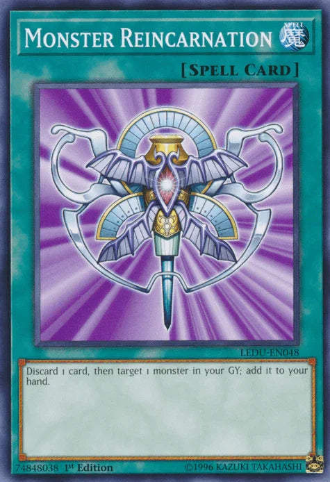 Monster Reincarnation [LEDU-EN048] Common - for just $0.10! 
