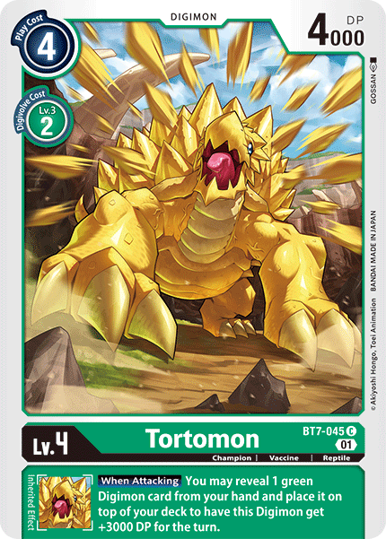 Tortomon [BT7-045] [Next Adventure] - Just $0.09! Shop now at Retro Gaming of Denver