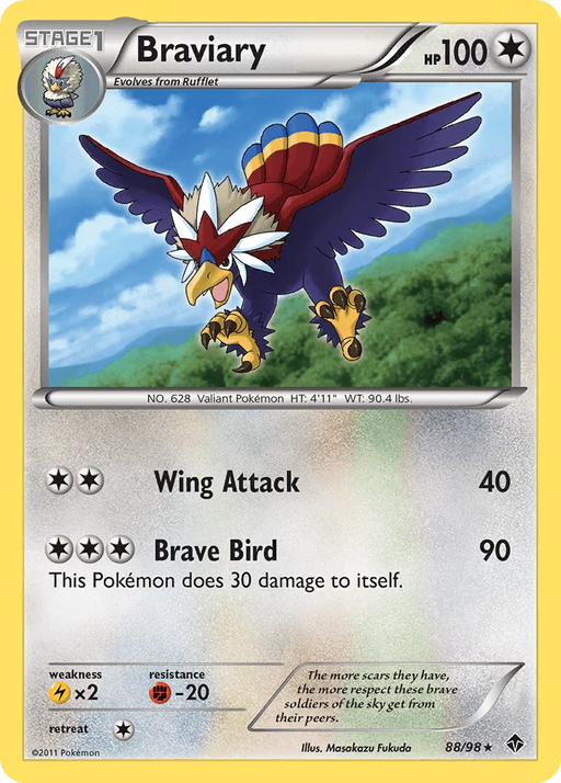 Braviary (88/98) [Black & White: Emerging Powers] - for just $0.80! 