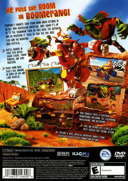 Ty the Tasmanian Tiger 2: Bush Rescue – PlayStation 2 (PS2) - for just $7.99! 