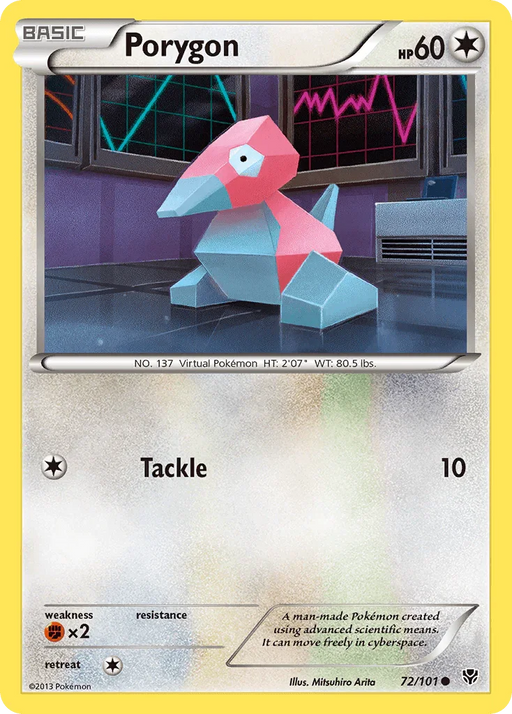 Porygon (72/101) [Black & White: Plasma Blast] - for just $0.15! 