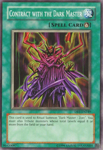 Contract with the Dark Master [DR1-EN249] Common - for just $0.20! 