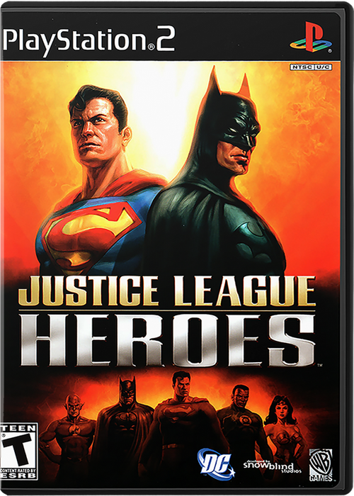Justice League Heroes – PlayStation 2 (PS2) - for just $12.99! 
