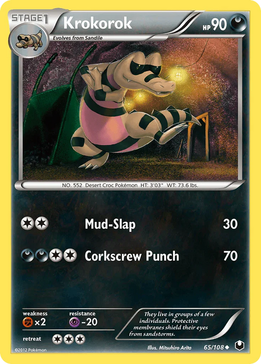 Krokorok (65/108) [Black & White: Dark Explorers] - for just $0.20! 