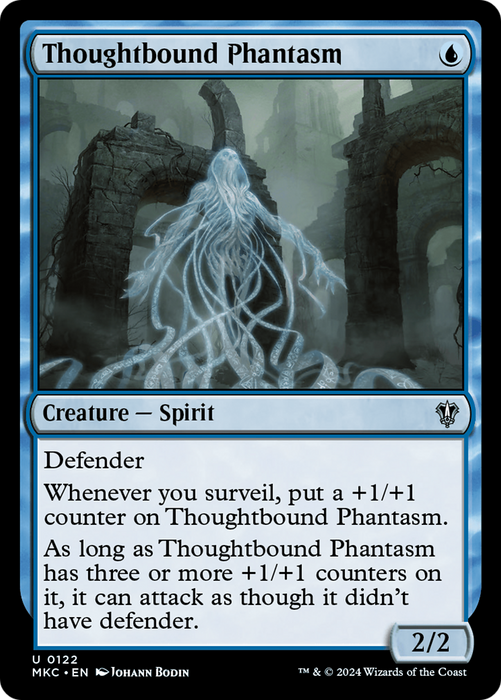 Thoughtbound Phantasm (MKC-122) - Murders at Karlov Manor Commander - for just $0.03! 