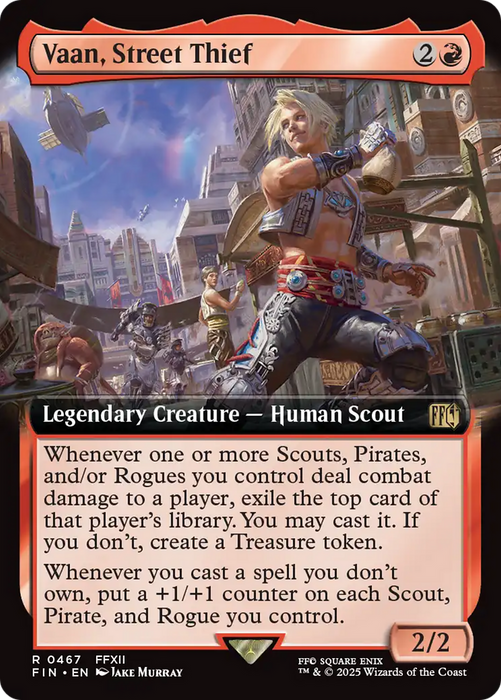Vaan, Street Thief (FIN-467) - FINAL FANTASY: (Extended Art) - for just $0.21! 