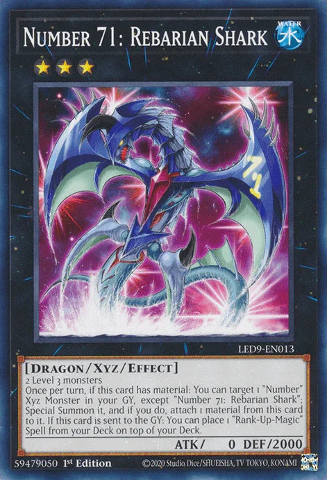 Number 71: Rebarian Shark [LED9-EN013] Common - for just $0.10! 