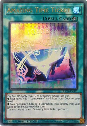 Amazing Time Ticket [LIOV-ENSP1] Ultra Rare - for just $0.50! 