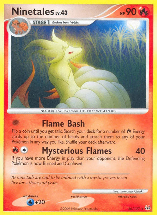 Ninetales (36/127) [Platinum: Base Set] - for just $2.85! 