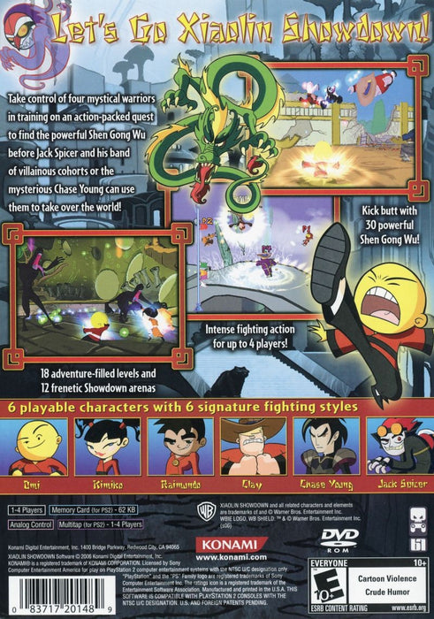 Xiaolin Showdown – PlayStation 2 (PS2) - for just $0! 