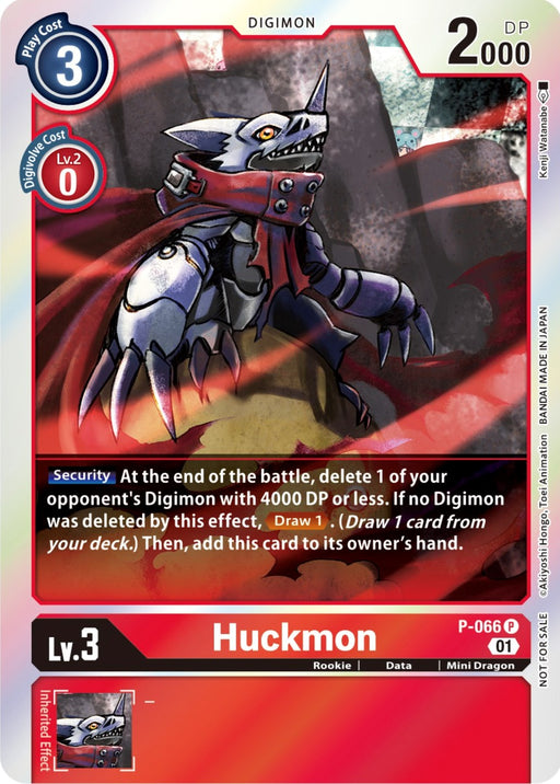 Huckmon [P-066] (Limited Card Pack) [Promotional Cards] - Just $0.09! Shop now at Retro Gaming of Denver