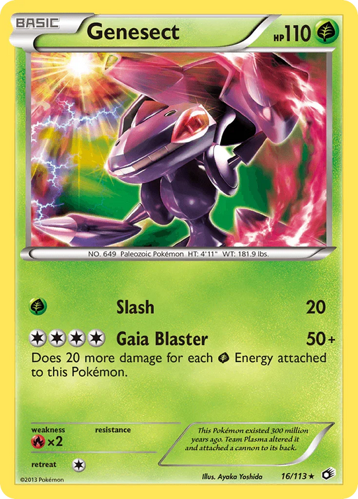 Genesect (16/113) [Black & White: Legendary Treasures] - for just $0.80! 