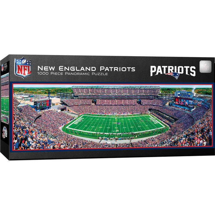 New England Patriots - 1000 Piece Panoramic Jigsaw Puzzle - for just $19.99! 