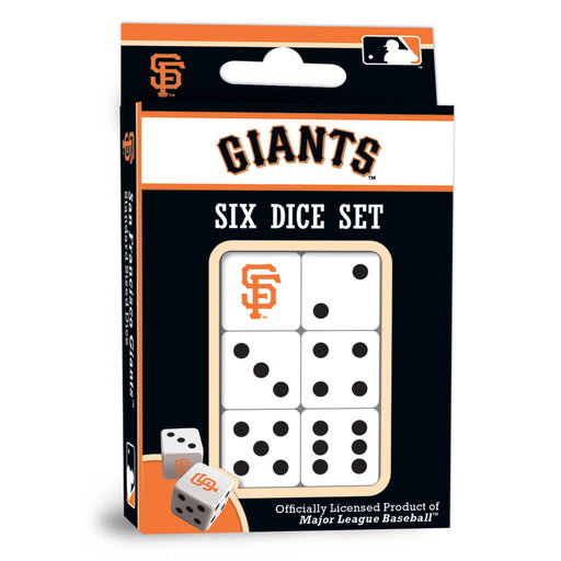 San Francisco Giants Dice Set - Premium Dice & Cards Sets - Just $4.79! Shop now at Retro Gaming of Denver
