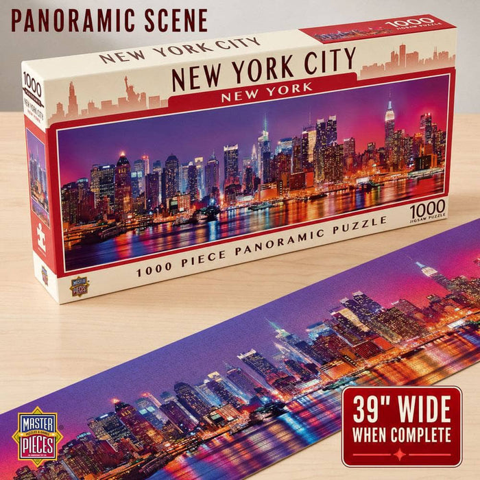 New York City, New York 1000 Piece Panoramic Jigsaw Puzzle - for just $19.99! 