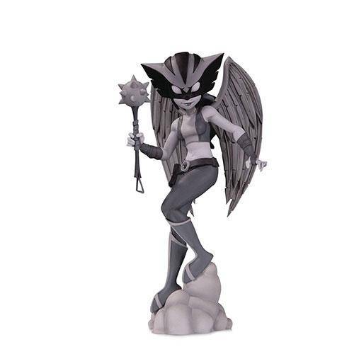 DC Artists' Alley Black & White Hawkgirl by Chrissie Zullo PVC Figure - for just $47.37! 