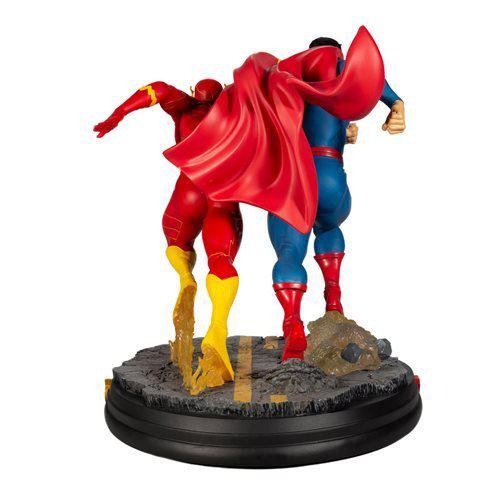 DC Battle Superman vs. The Flash Racing Statue - Just $335.34! Shop now at Retro Gaming of Denver