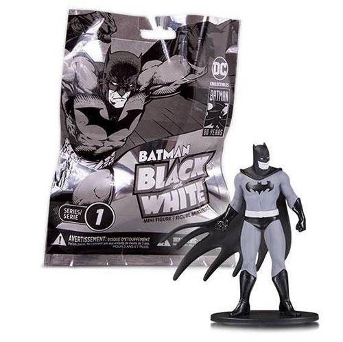 DC Collectibles Black & White Batman Mini Figures Blind Bag - for just $3.54! 